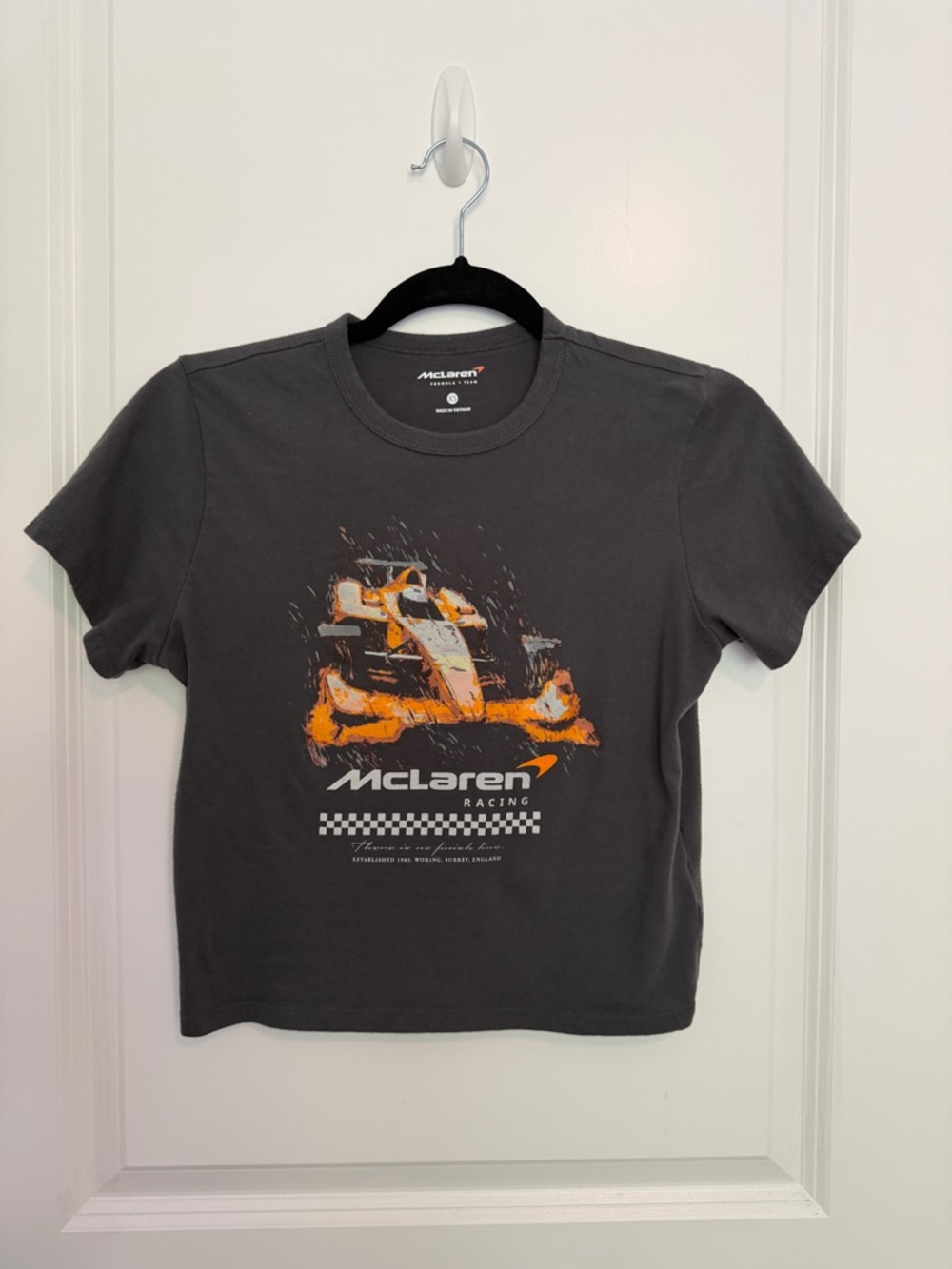Hollister Charcoal McLaren Graphic Tee